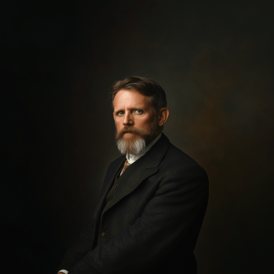 Hyper Realistic Image of Thomas Hunt Morgan