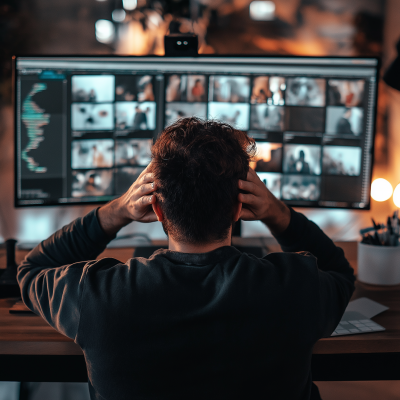 Frustrated Video Editor
