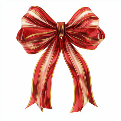 Modern Christmas Bow