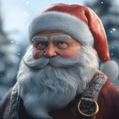 3D Santa Character