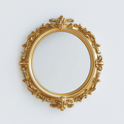Elegant Gold Mirror