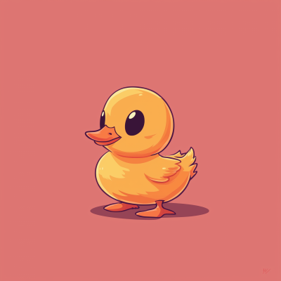 Cute Duck Cartoon