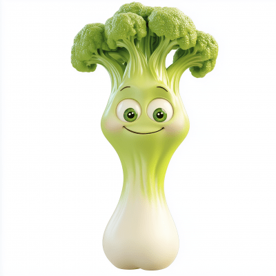 3D Cartoon Vegetable