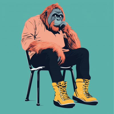 Deep Thinking Orangutan