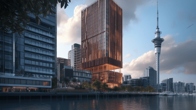 Coastal High Rise Architectural Render