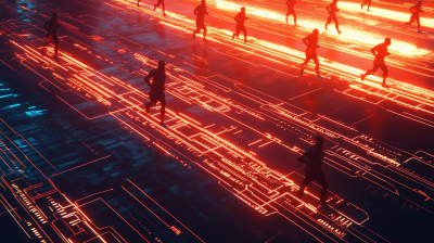 Futuristic Aerial Track
