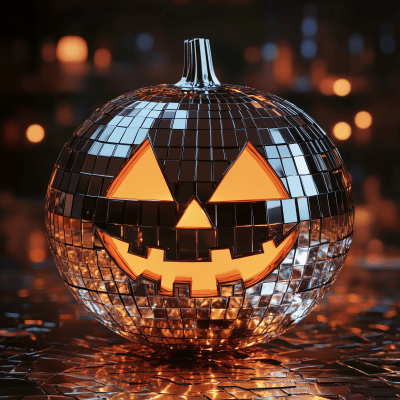 Halloween Disco Ball