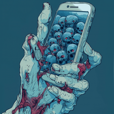 Surreal Zombie Hand