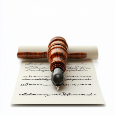 3D Legal Document Icon