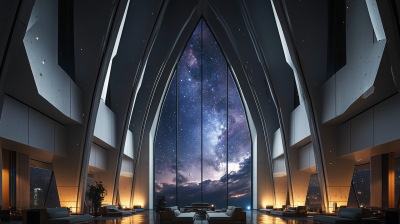 Outer Space View