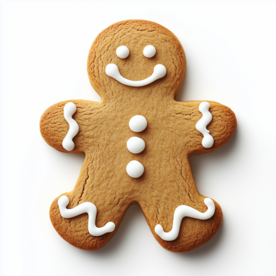 Gingerbread Man Cookie