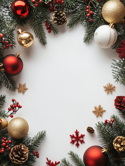 Christmas Tree Top View