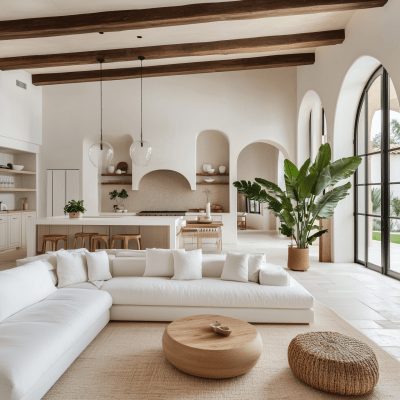 Mediterranean Style Home Interior