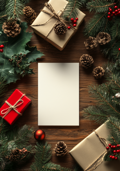 Festive Menu Card