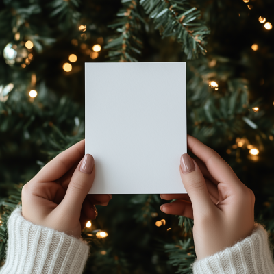 Christmas Card Mockup