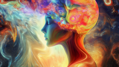 Colorful Abstract Psychedelia