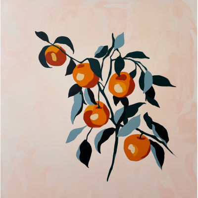 Minimalist Oranges
