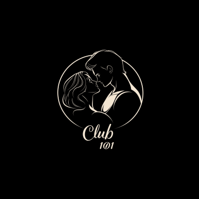 Minimal Vector Logo for Club 101