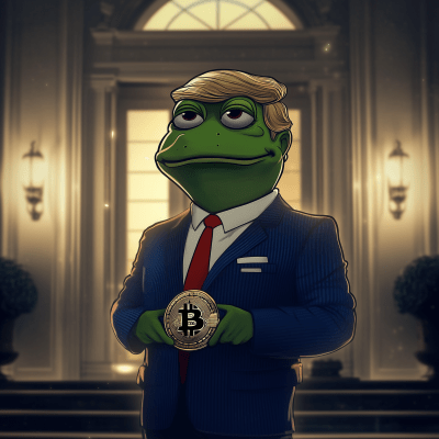 Pepe the Frog in Secret Service Suit