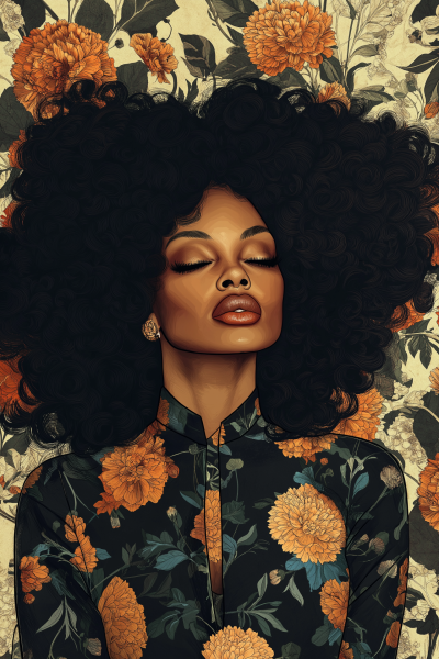 Diana Ross Illustration