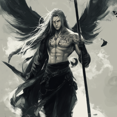 Sephiroth Inspired Character