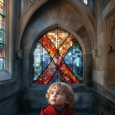 Boy Praying