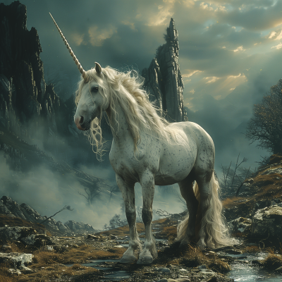 Apocalyptic Unicorn in the Alps