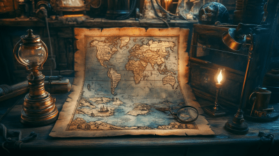 Ancient Maritime Map