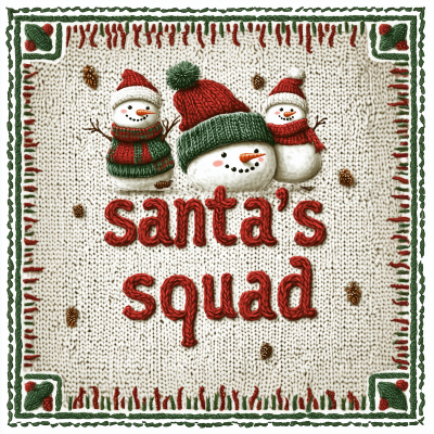 Santa’s Squad Logo