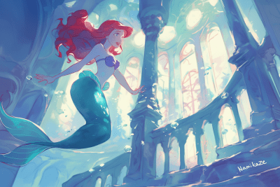 Princess Ariel Sketch