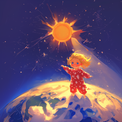 A Girl on a Planet