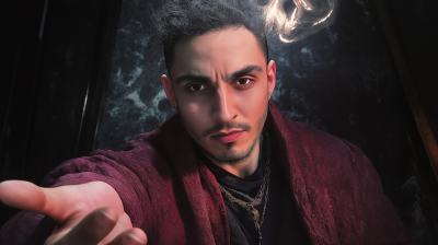 Evil Vampire Sorcerer