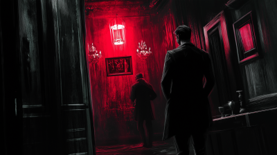 Moody Noir Scene