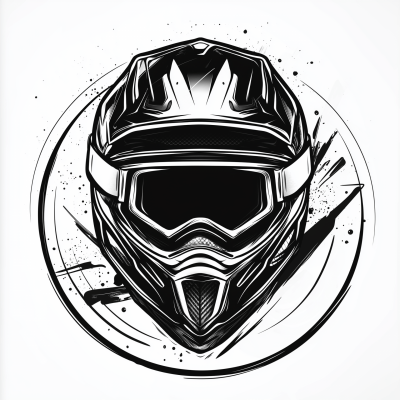 Enduro Helmet Logo