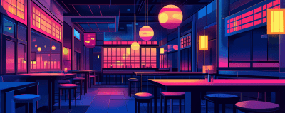 Ramen Hotel Interior