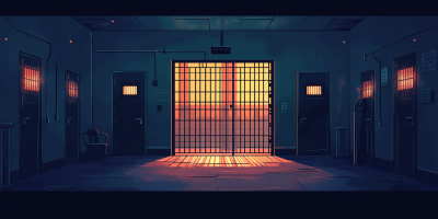 Dark Prison Interior