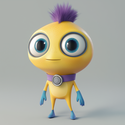 3D Cute Pixar Style