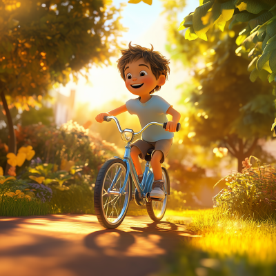 Bright and Cheerful 3D Pixar