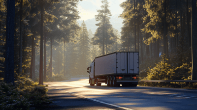 Cinematic Logistics Truck
