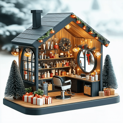 Isometric 3D Christmas Models