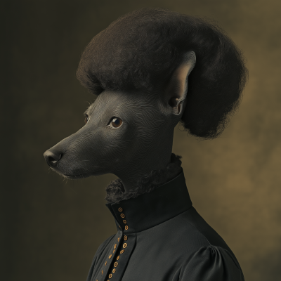Humanoid Dog Portrait