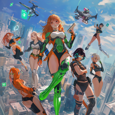 Epic 3D Anime Girl