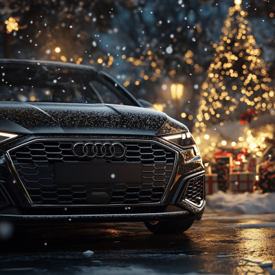Audi A3 on Christmas Eve