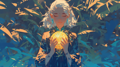 Whimsical Guardian of Nature