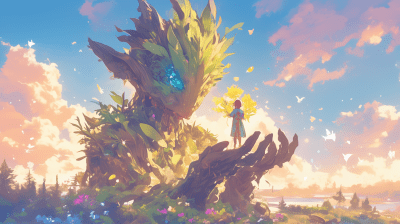 Fantasy Plant Being