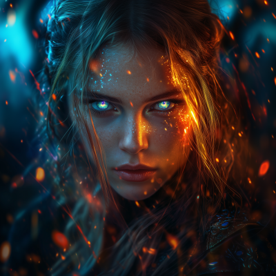 Female Warrior Goddess