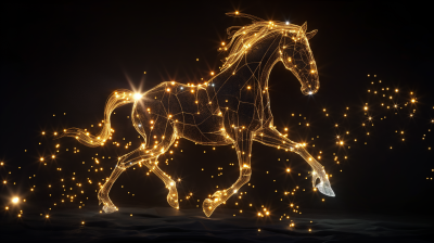 Illuminated Horse