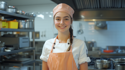 Cheerful Chef in Modern Kitchen