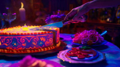 Magical Quinceañera Cake