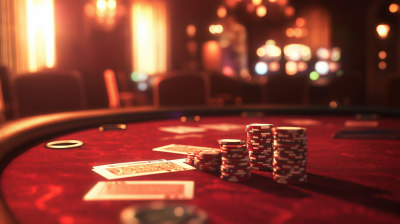 Poker Table Scene